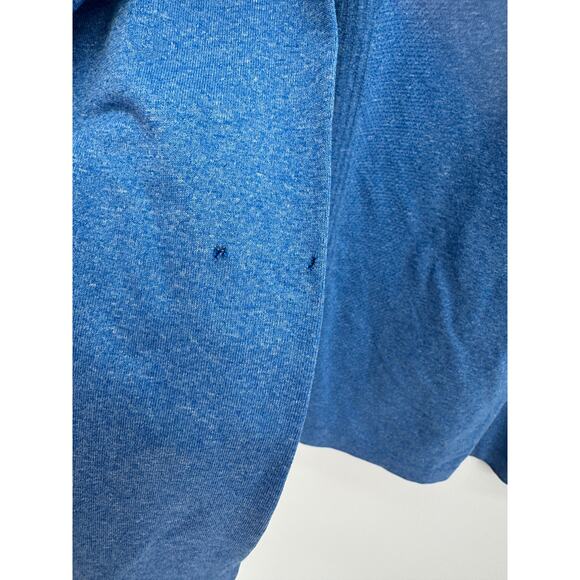 Lululemon Mens Blue Vent Tech Long Sleeve Shirt Size M Workout Gym Training FLAW - Picture 4 of 9